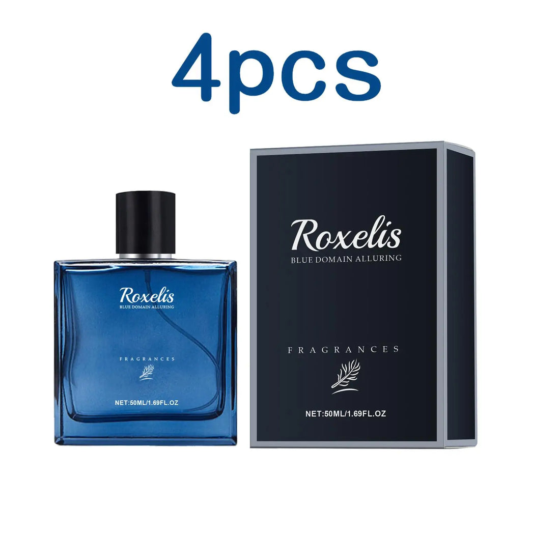 Roxelis Blue Domain Men’s Cologne – 50ml Long-Lasting Pheromone Perfume