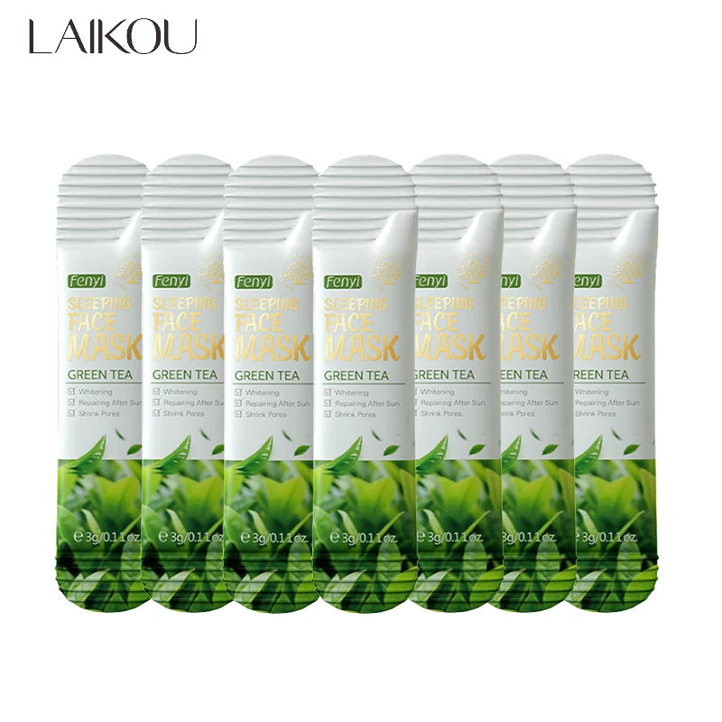 LAIKOU Facial Sheet Masks – 7pcs Hydrating & Repairing Skincare Set