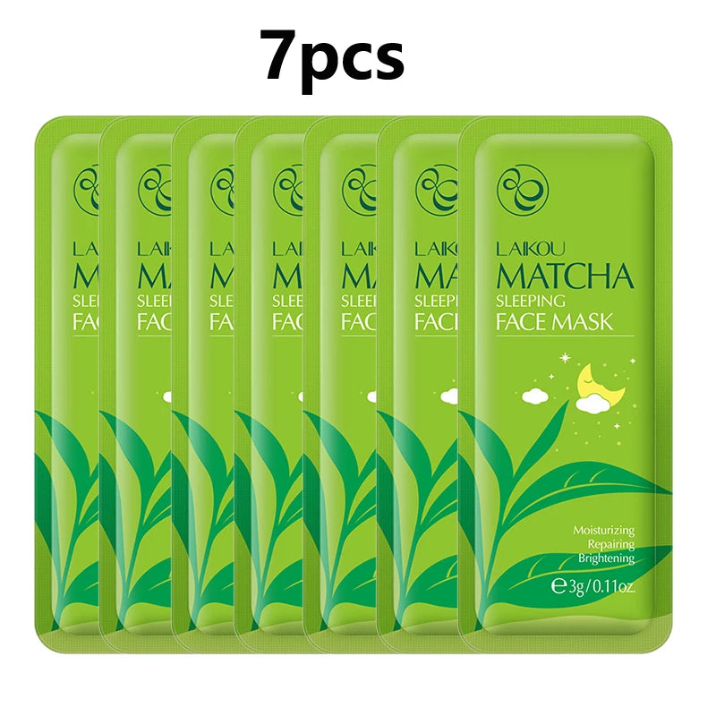 LAIKOU Facial Sheet Masks – 7pcs Hydrating & Repairing Skincare Set