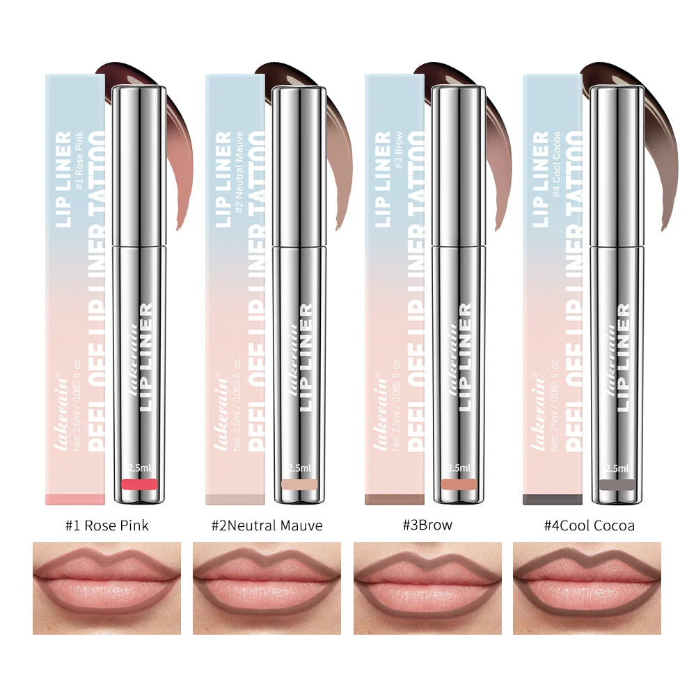 Peel-Off Lip Tint – Waterproof, Long-Lasting Matte Lip Stain