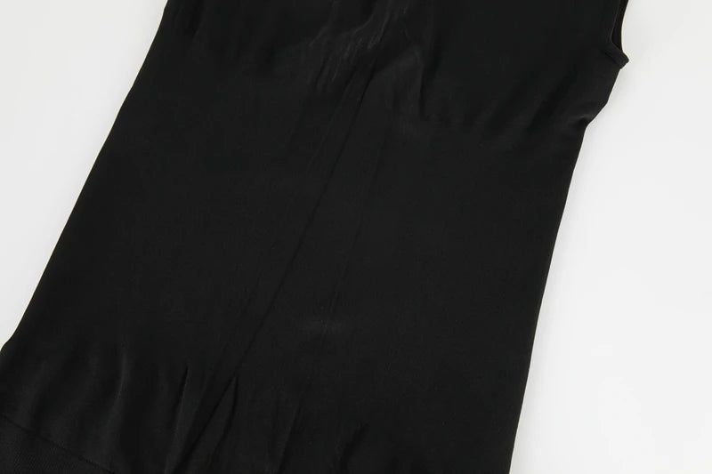 Men’s Compression Shirt – Tummy Control Slimming Vest for Workout & Waist Training