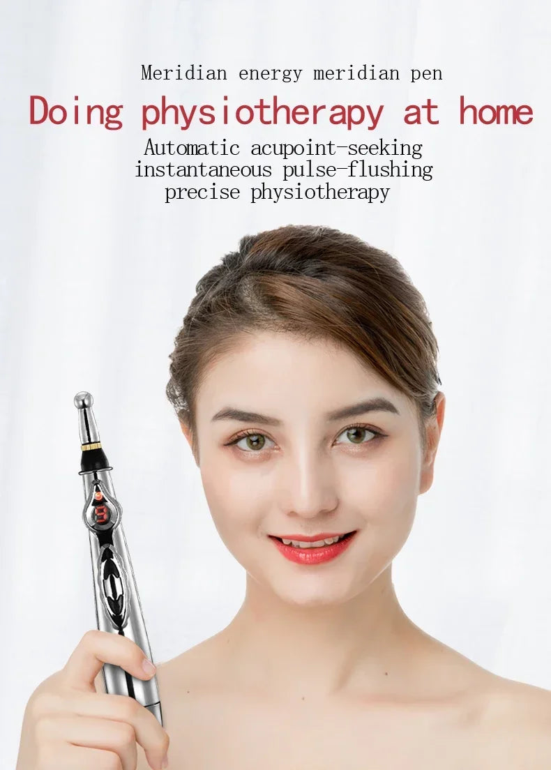 Electronic Acupuncture Pen – Meridian Massage & Pain Relief Tool