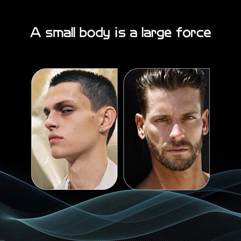 VGR 390 Mini Cordless Beard Trimmer – Rechargeable Electric Shaver for Men