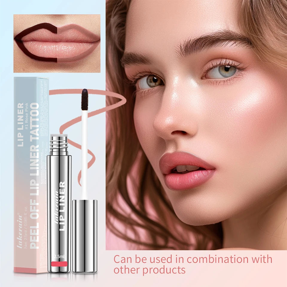 Peel-Off Lip Tint – Waterproof, Long-Lasting Matte Lip Stain