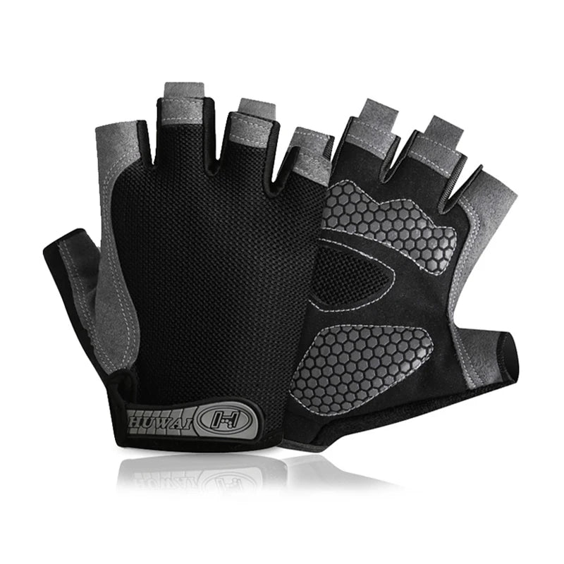 Heavyweight Gym Training Gloves – Non-Slip with Wrist Support