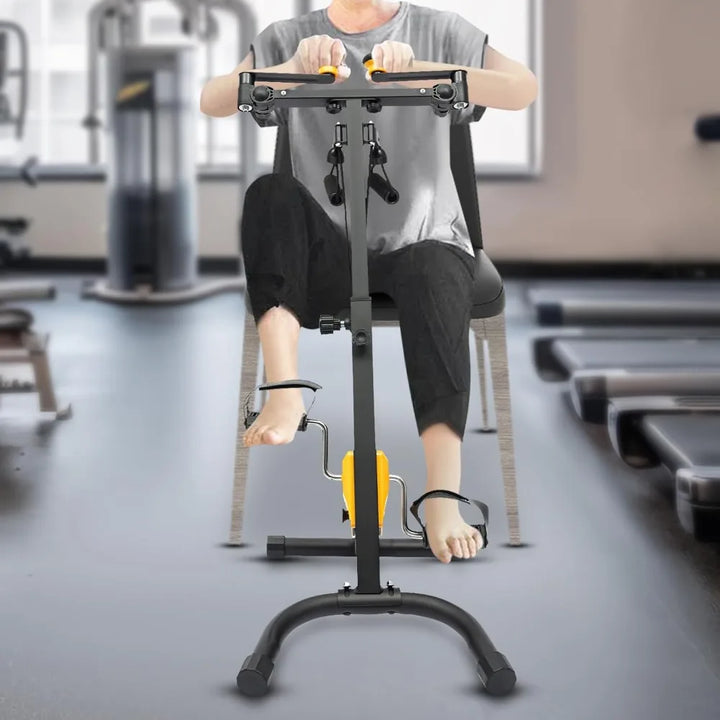Foldable Pedal Exerciser – Adjustable Rehab Bike for Seniors & Home Fitness