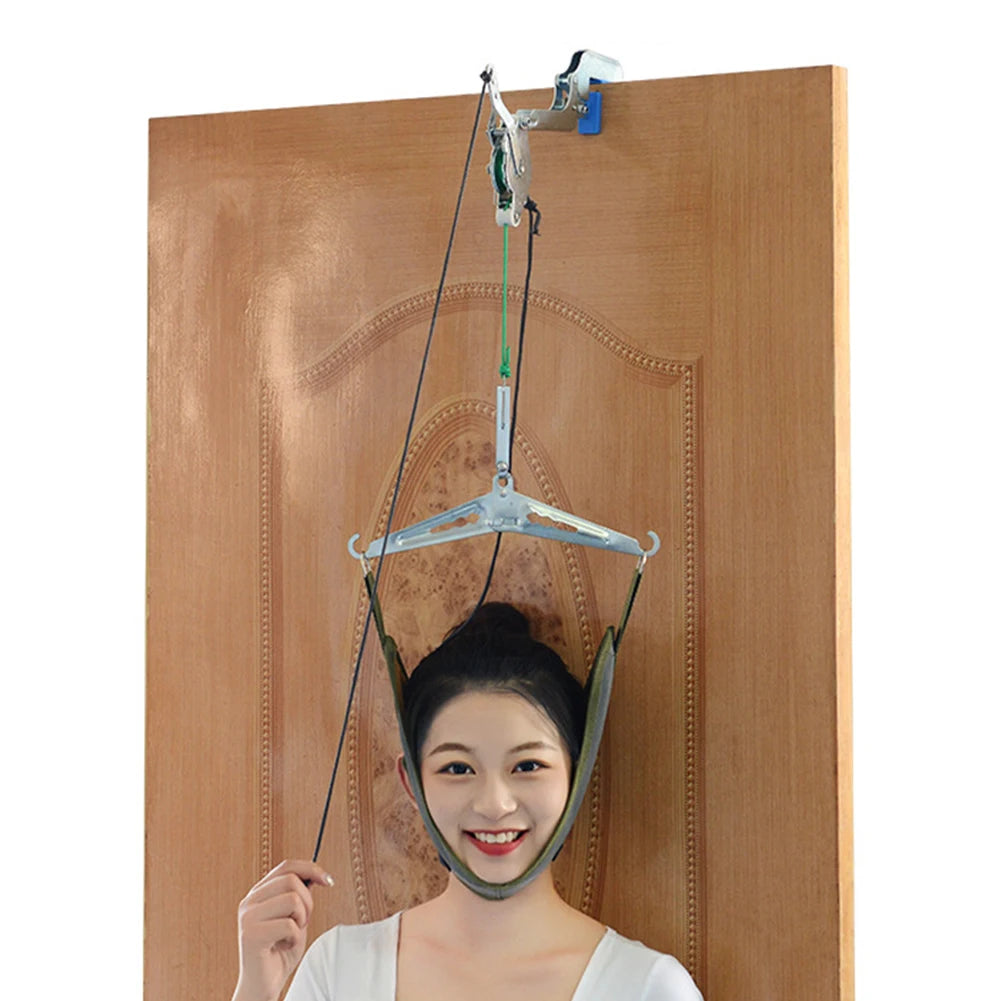 Adjustable Cervical Traction & Posture Correction Device