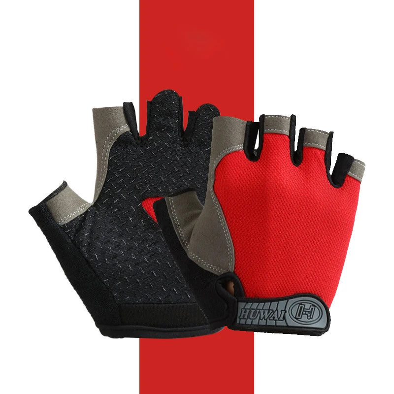 Heavyweight Gym Training Gloves – Non-Slip with Wrist Support