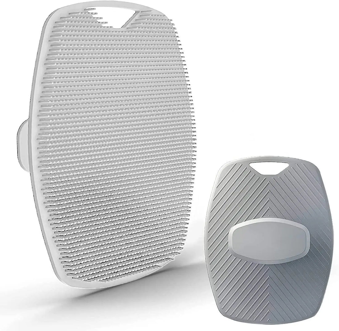 Silicone Exfoliating Body Brush – Gentle Manual Shower Scrubber