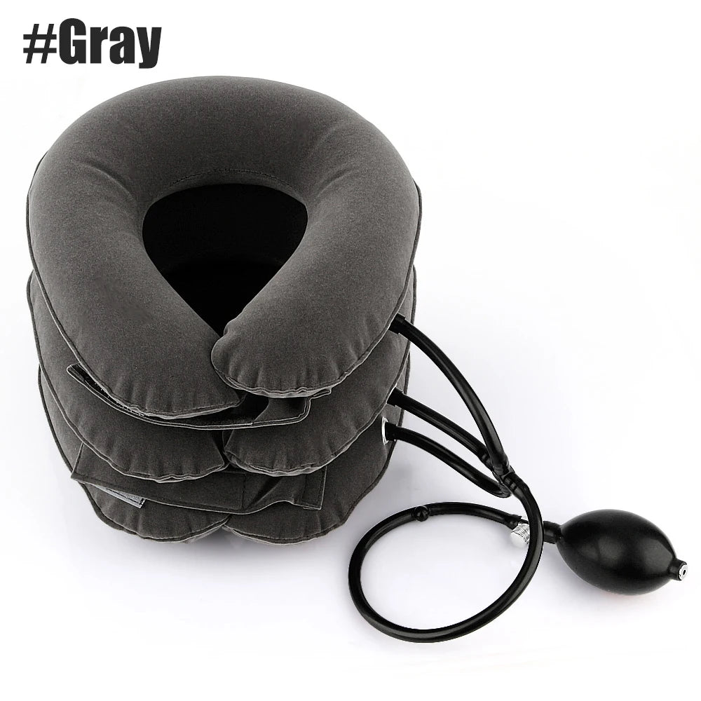 Cervical Neck Traction Device – Inflatable Collar for Pain Relief & Alignment
