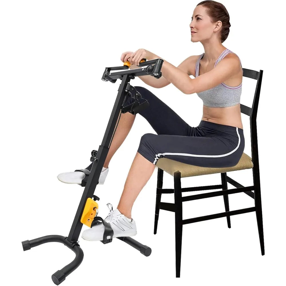 Foldable Pedal Exerciser – Adjustable Rehab Bike for Seniors & Home Fitness