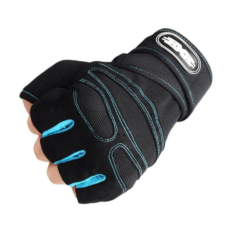 Heavyweight Gym Training Gloves – Non-Slip with Wrist Support