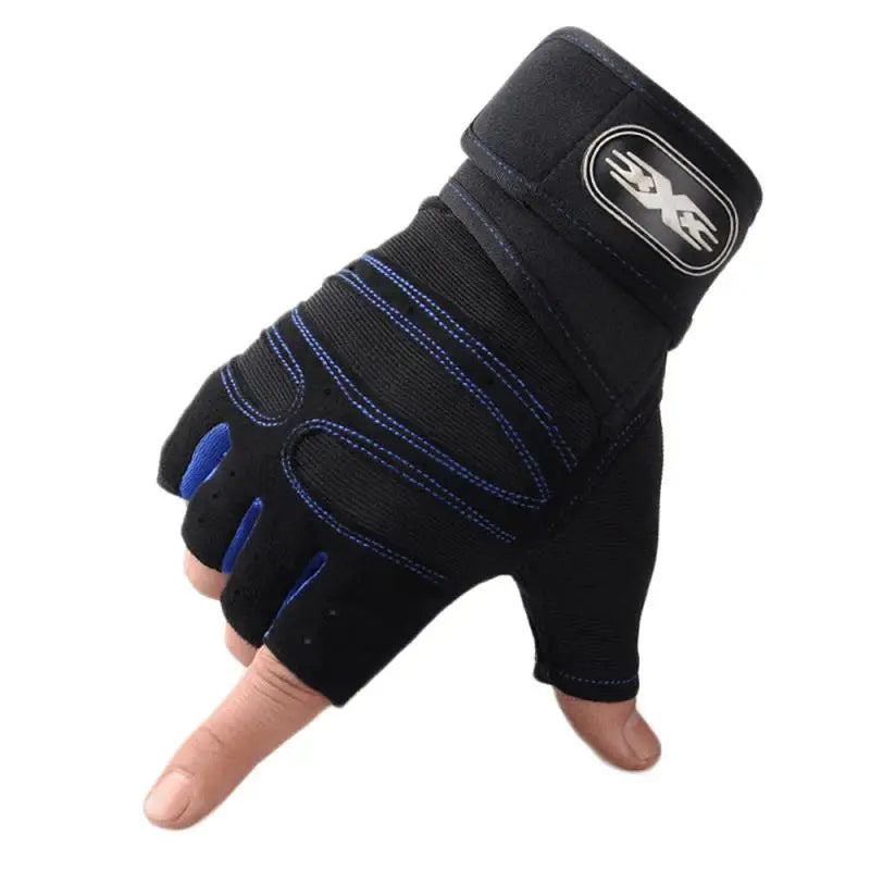 Heavyweight Gym Training Gloves – Non-Slip with Wrist Support