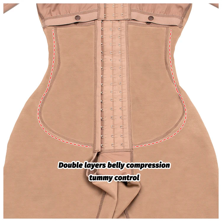 Full Body Colombian Shapewear – High Compression Post-Surgery Bodysuit