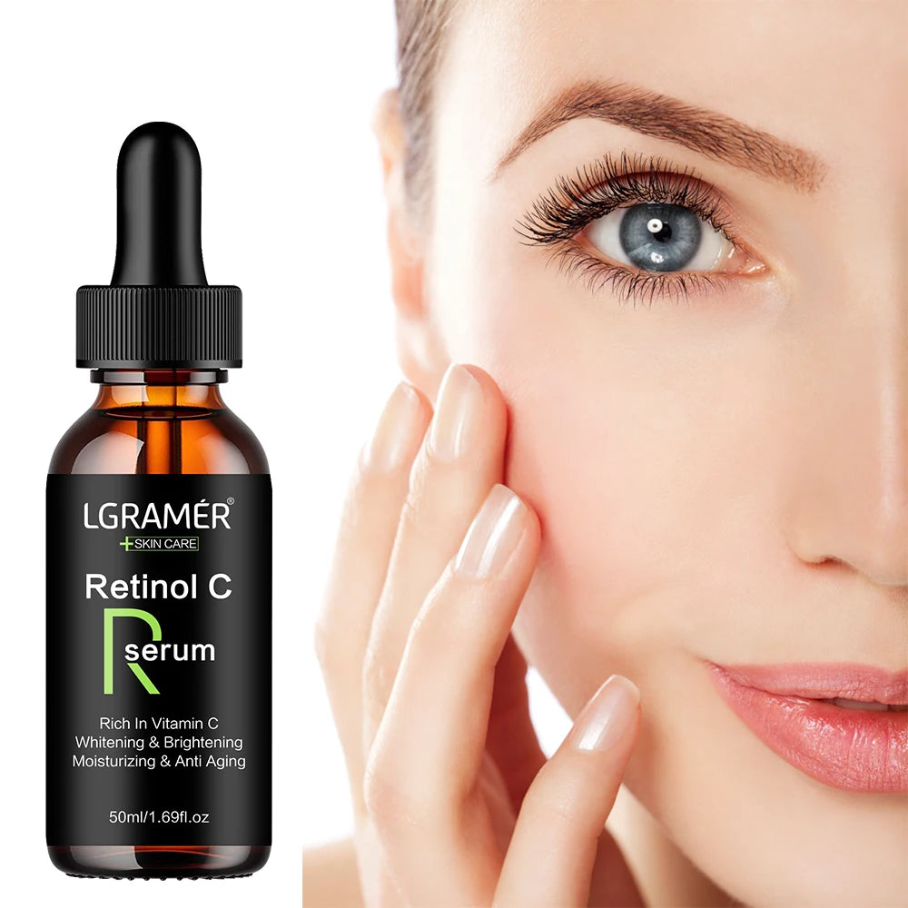 Retinol Face Serum – Wrinkle-Reducing, Pore-Tightening & Firming Treatment