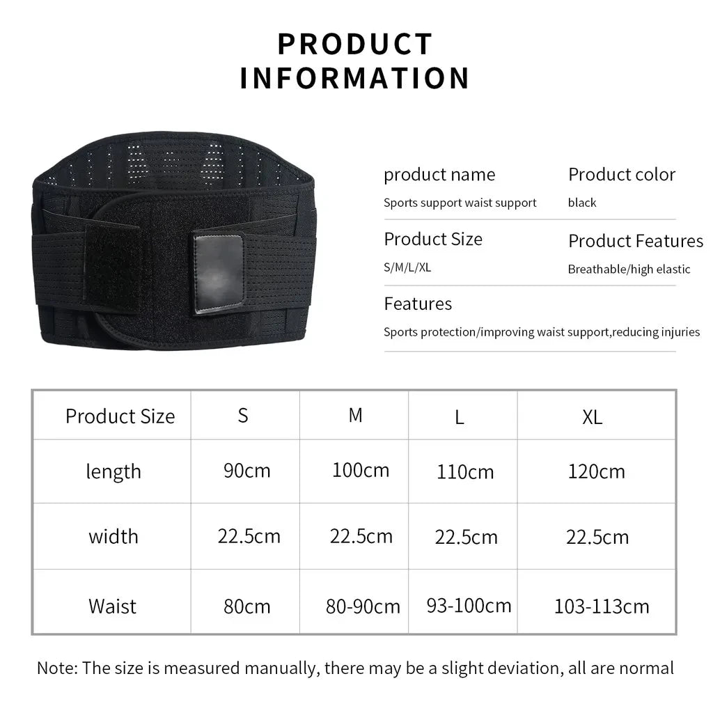 GOUNOD Orthopedic Back Support Belt – Spine Decompression & Lumbar Relief