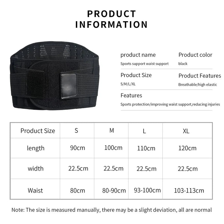 GOUNOD Orthopedic Back Support Belt – Spine Decompression & Lumbar Relief