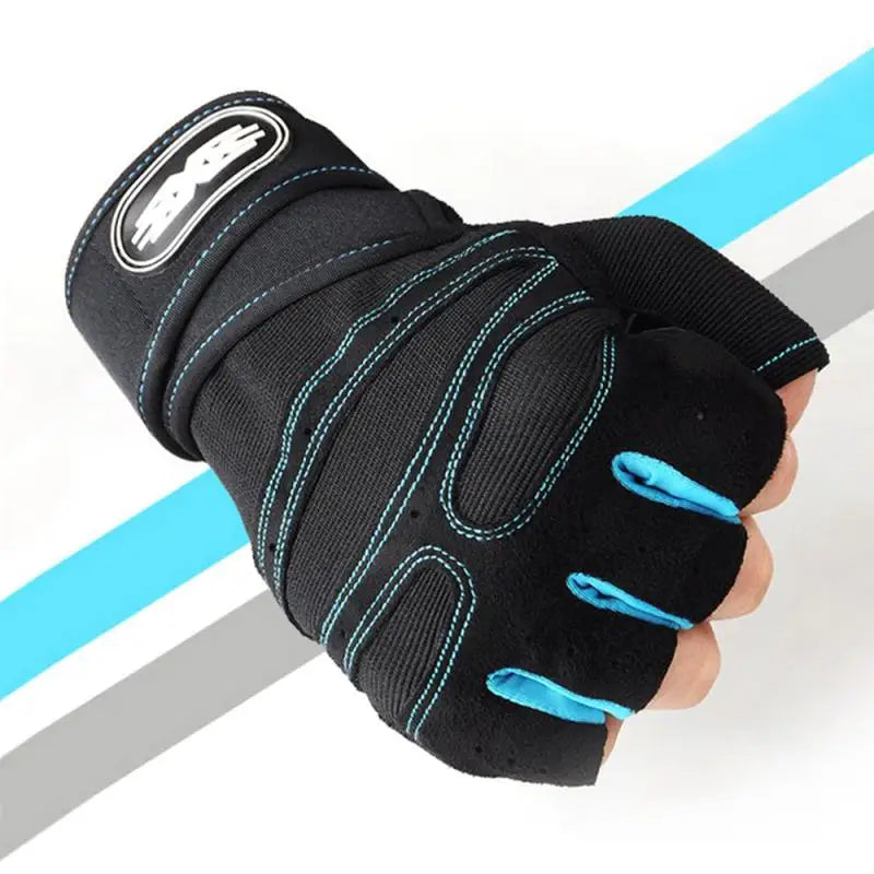 Heavyweight Gym Training Gloves – Non-Slip with Wrist Support