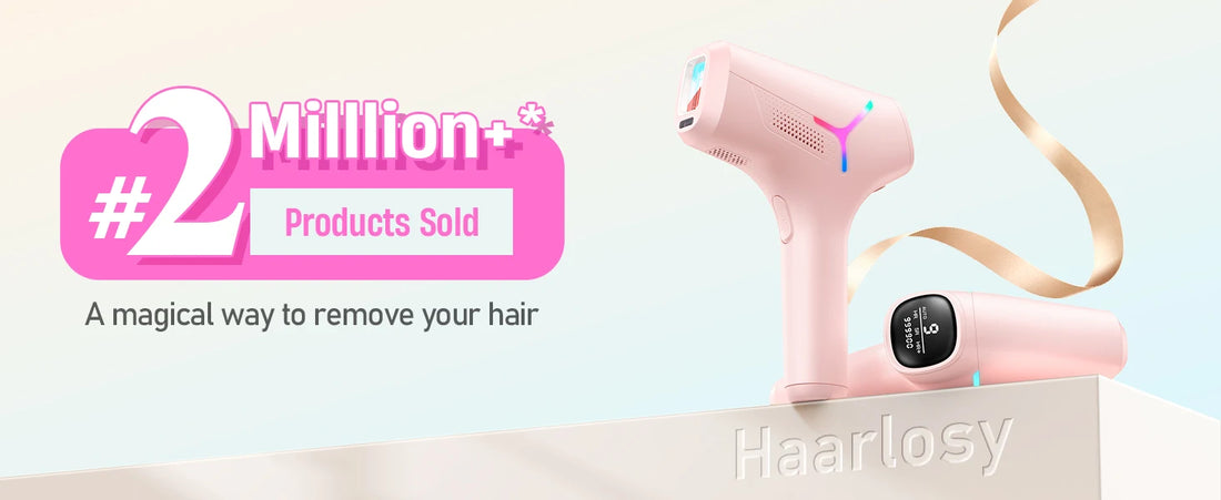 IPL Permanent Hair Removal Device – 990,000 Flashes, Painless Home Use