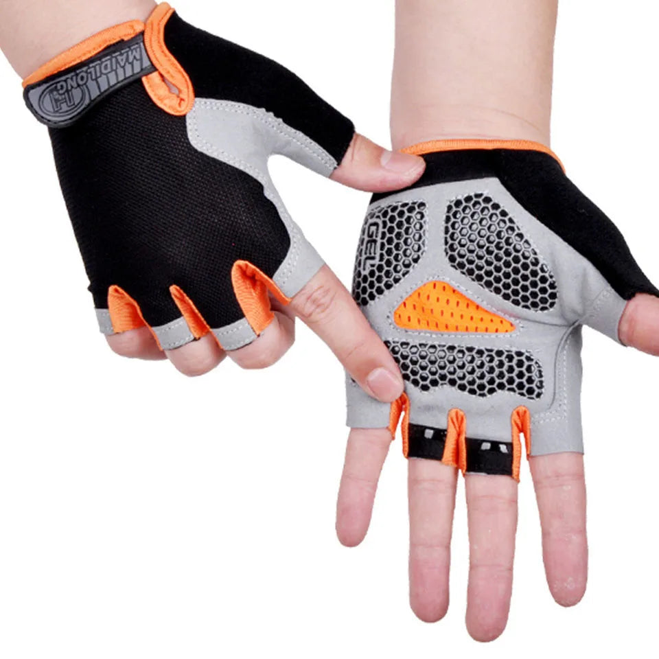 Heavyweight Gym Training Gloves – Non-Slip with Wrist Support