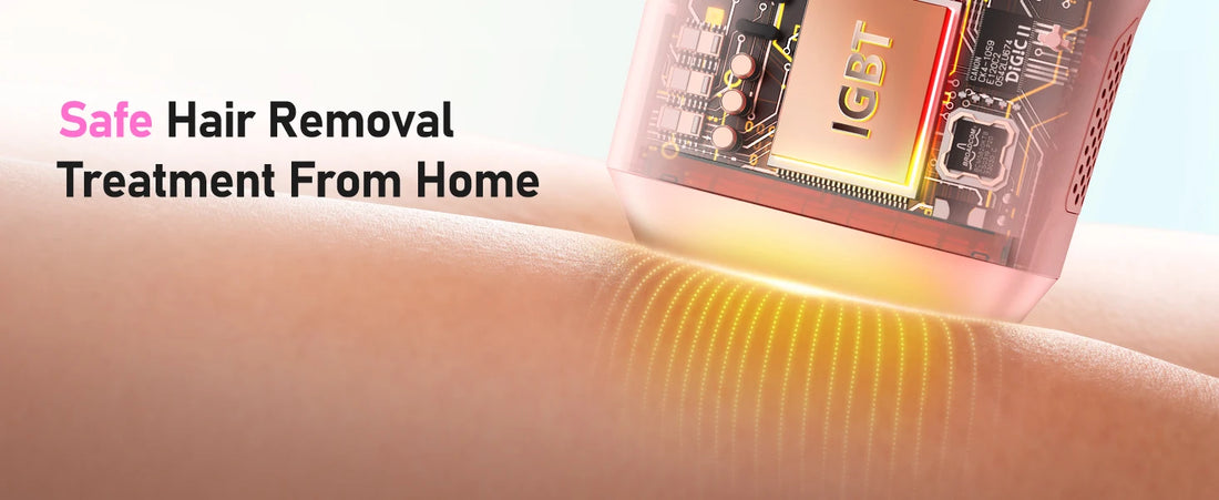IPL Permanent Hair Removal Device – 990,000 Flashes, Painless Home Use