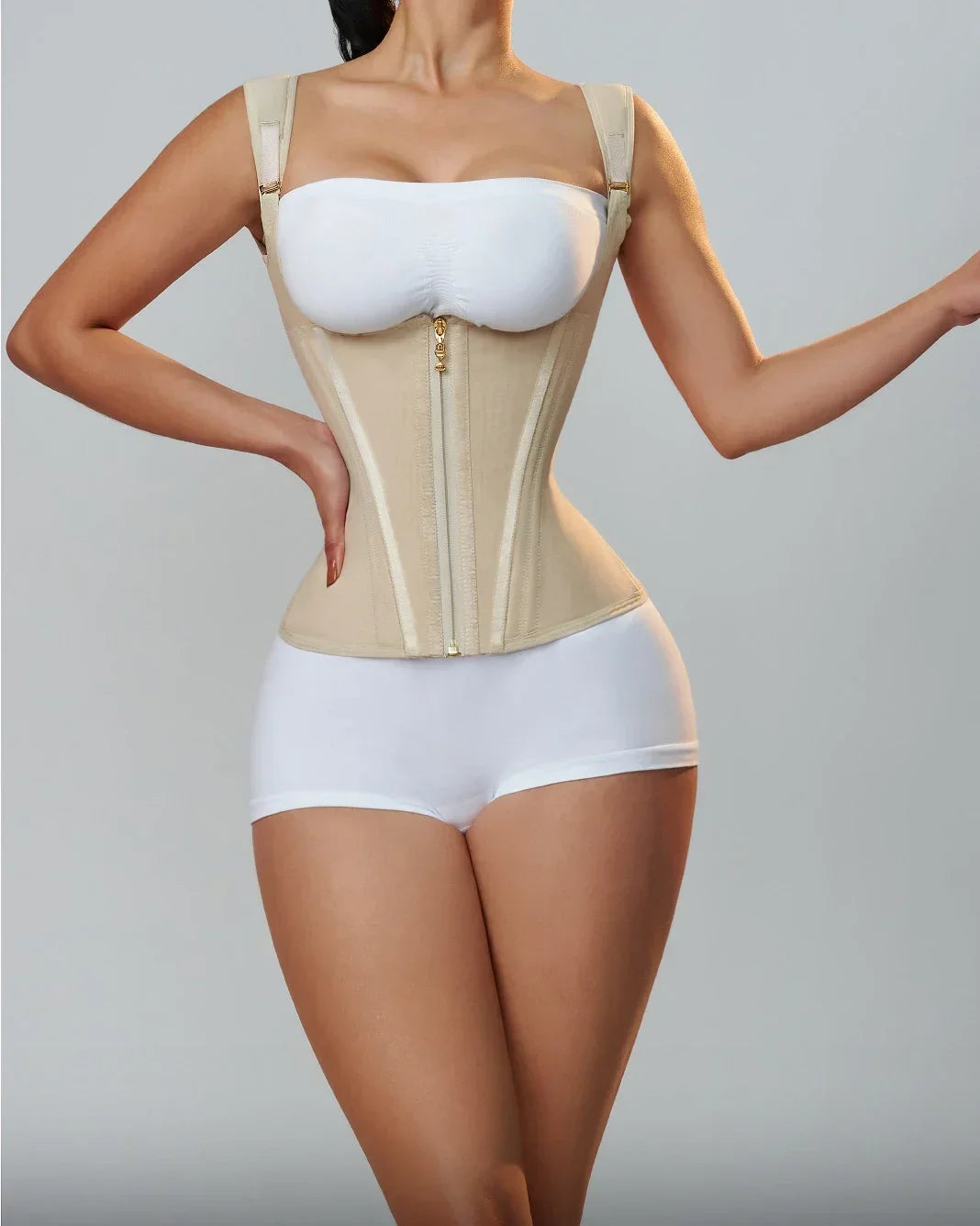 Fajas Colombianas Waist Trainer Vest – Double Compression Shapewear