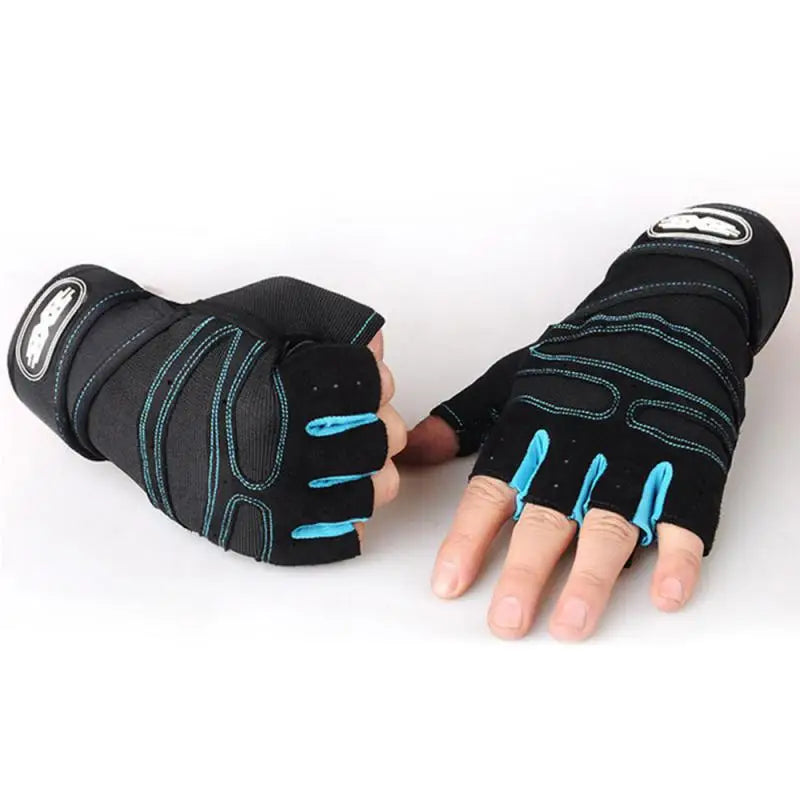 Heavyweight Gym Training Gloves – Non-Slip with Wrist Support