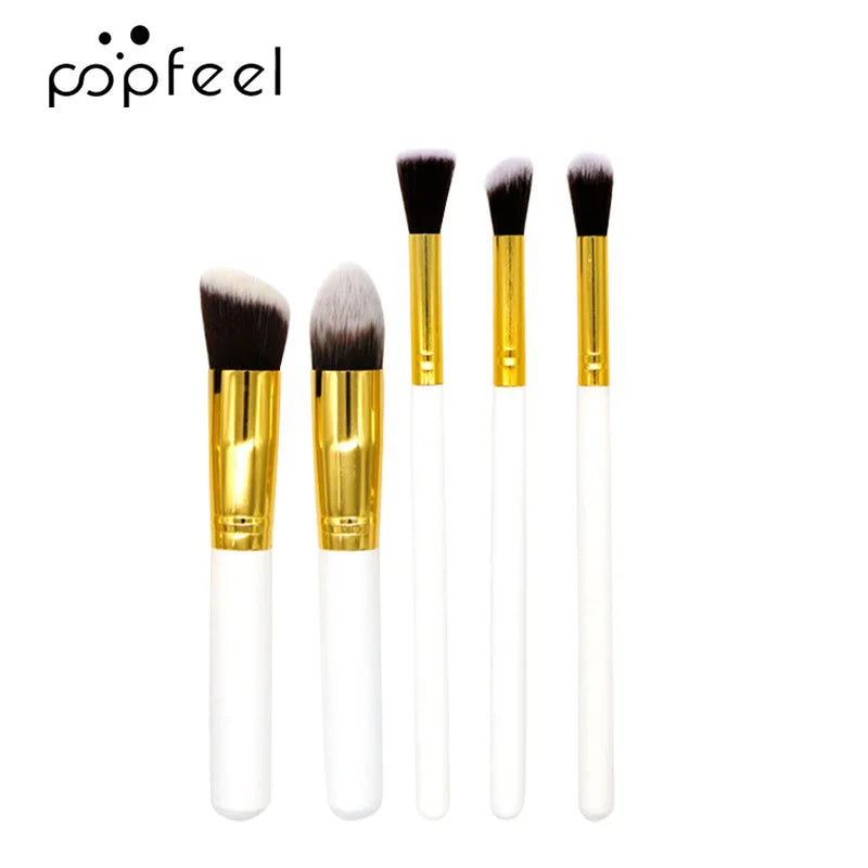 POPFEEL All-in-One Makeup Kit – Eyeshadow, Foundation, Lip Gloss, Brushes & More