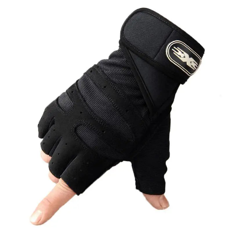 Heavyweight Gym Training Gloves – Non-Slip with Wrist Support