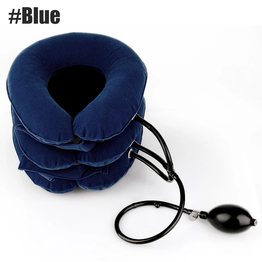 Cervical Neck Traction Device – Inflatable Collar for Pain Relief & Alignment