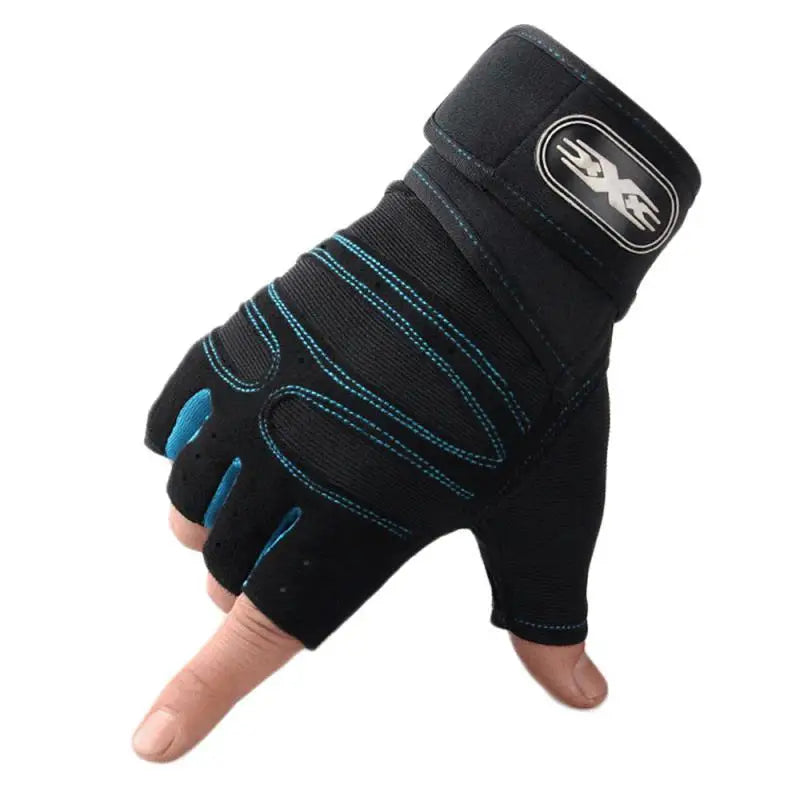 Heavyweight Gym Training Gloves – Non-Slip with Wrist Support