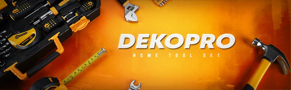DEKO 228-Piece Auto Repair Tool Set – Socket Wrench Kit with Toolbox