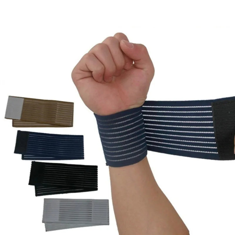 1/2 Pcs Adjustable Sports Wristband – Elastic Hand & Wrist Support Strap