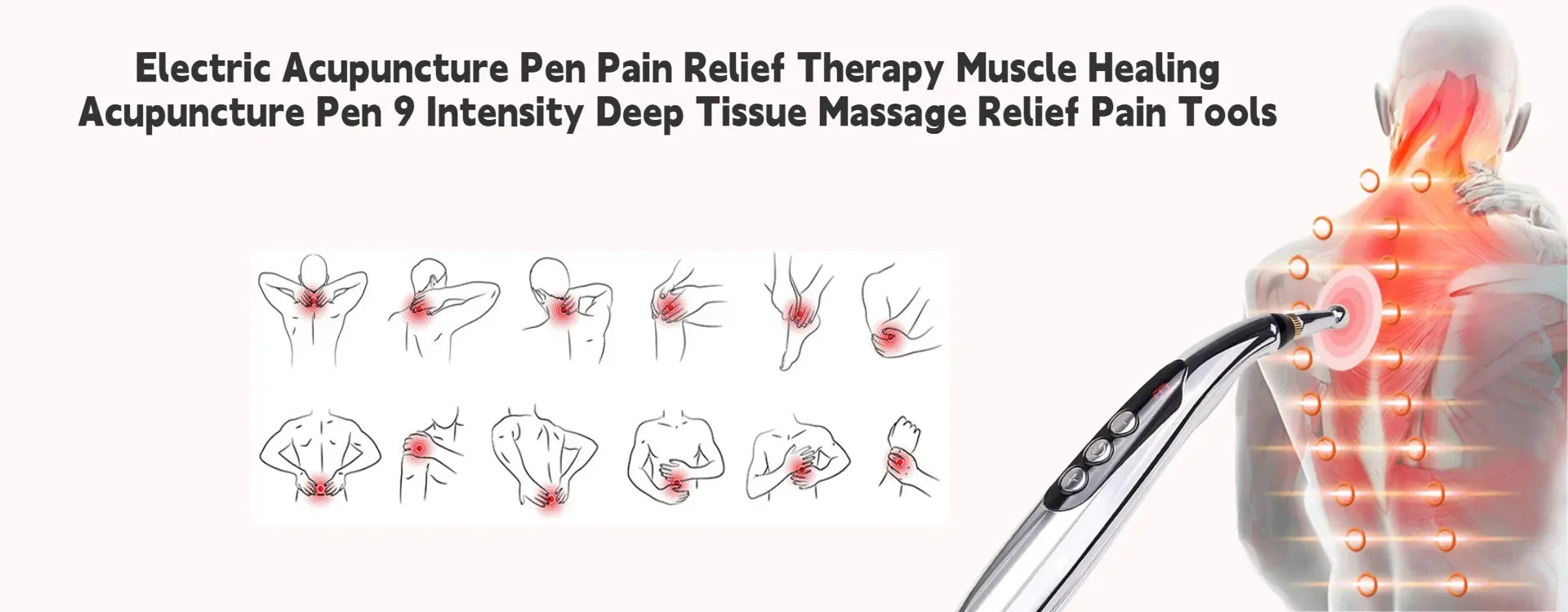Electronic Acupuncture Pen – Meridian Massage & Pain Relief Tool