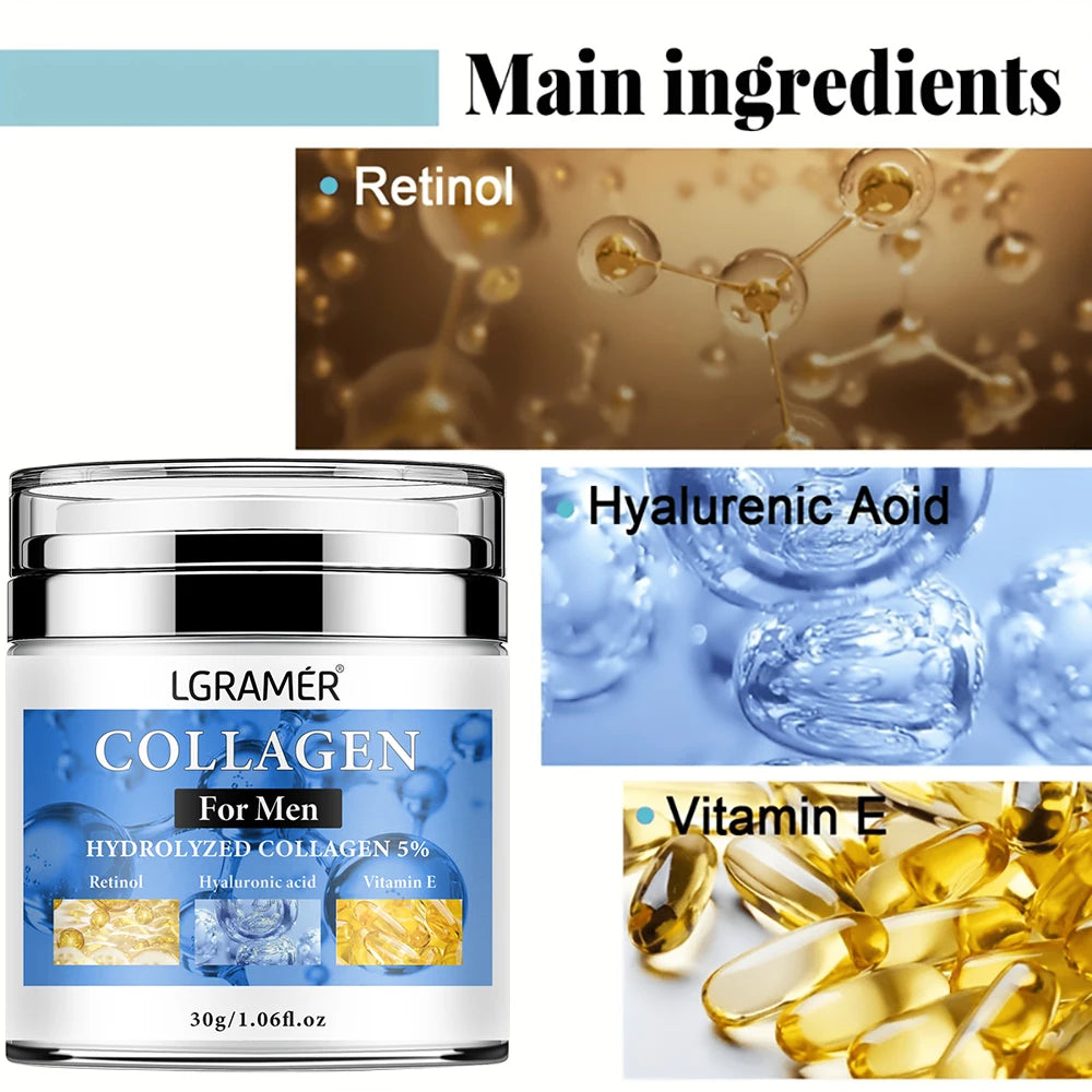 Men’s Anti-Wrinkle Face & Neck Cream – Firming, Moisturizing, Retinol Formula