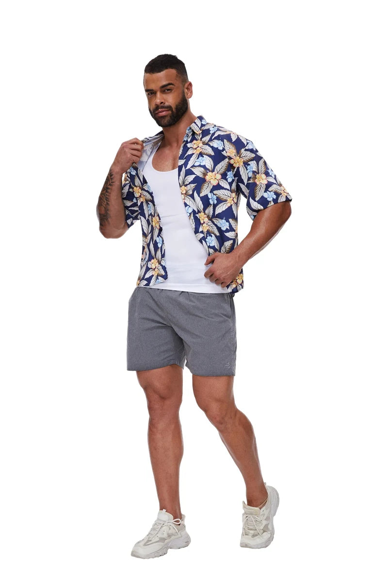 Men’s Compression Shirt – Tummy Control Slimming Vest for Workout & Waist Training