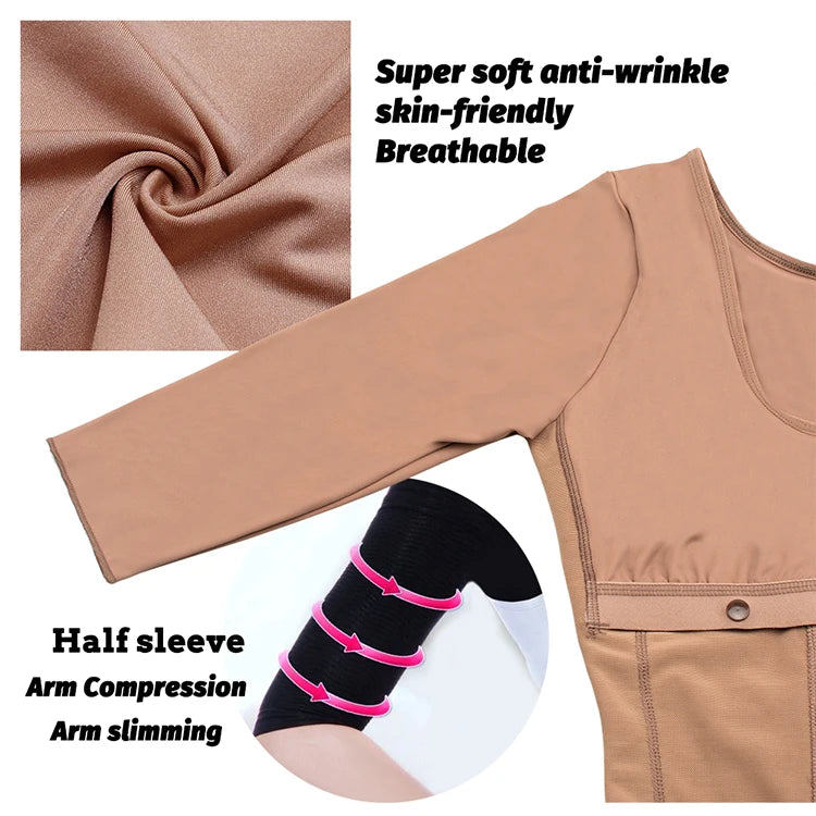 Full Body Colombian Shapewear – High Compression Post-Surgery Bodysuit