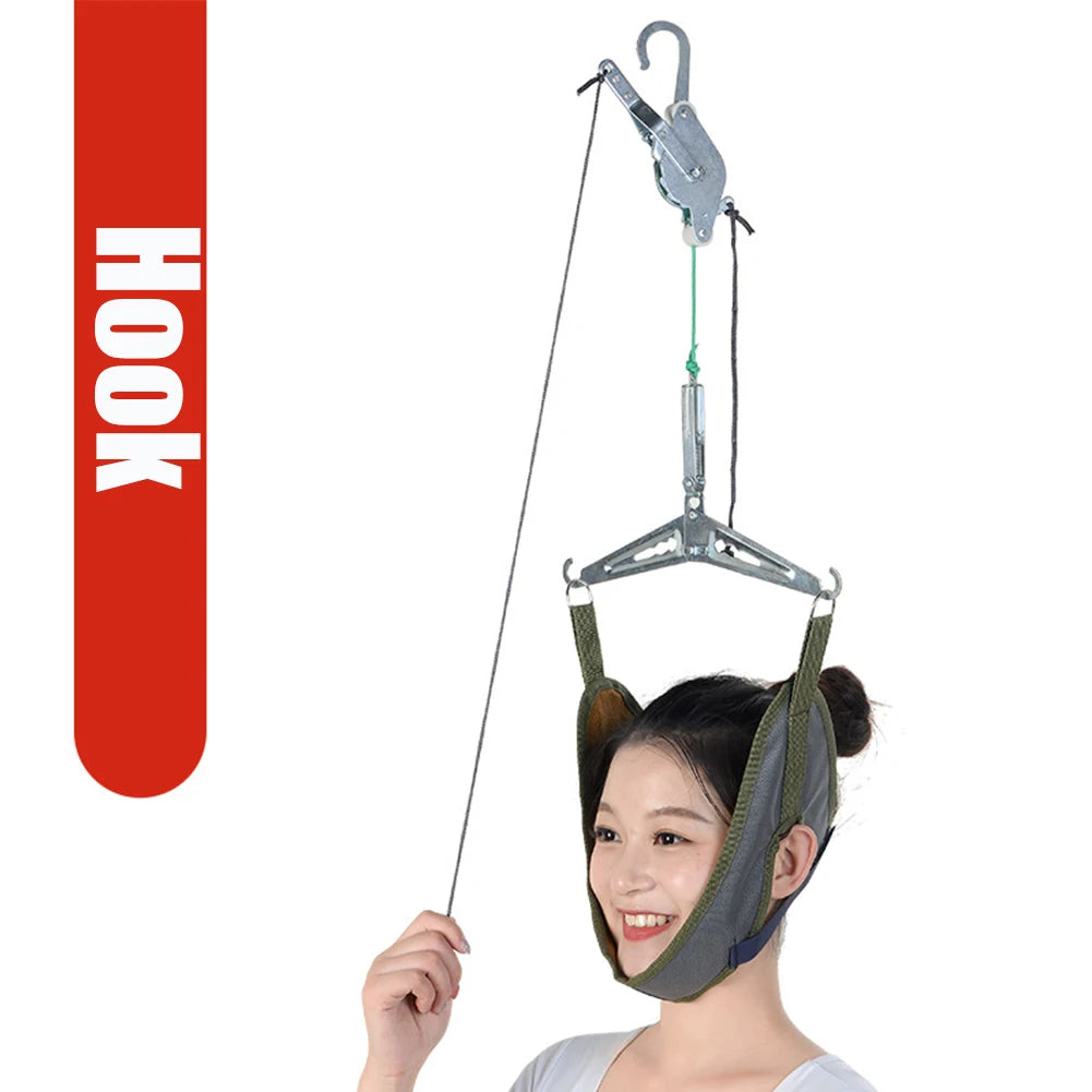Adjustable Cervical Traction & Posture Correction Device