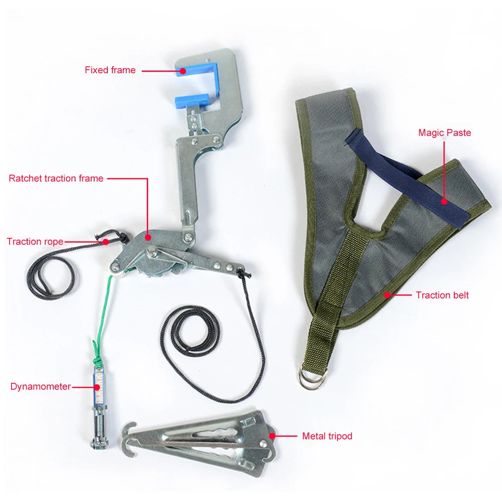 Adjustable Cervical Traction & Posture Correction Device