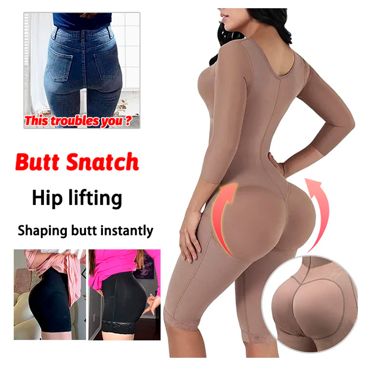 Full Body Colombian Shapewear – High Compression Post-Surgery Bodysuit