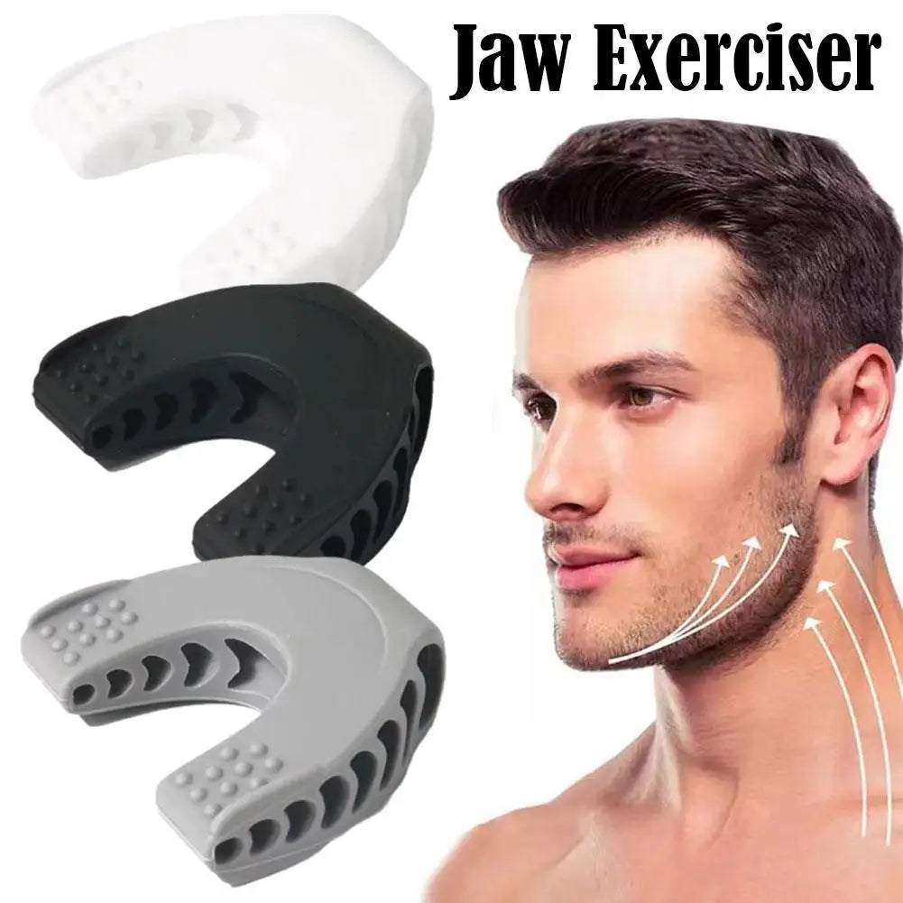 Jaw Exerciser & Neck Toning Trainer – V-Shape Face & Double Chin Reducer