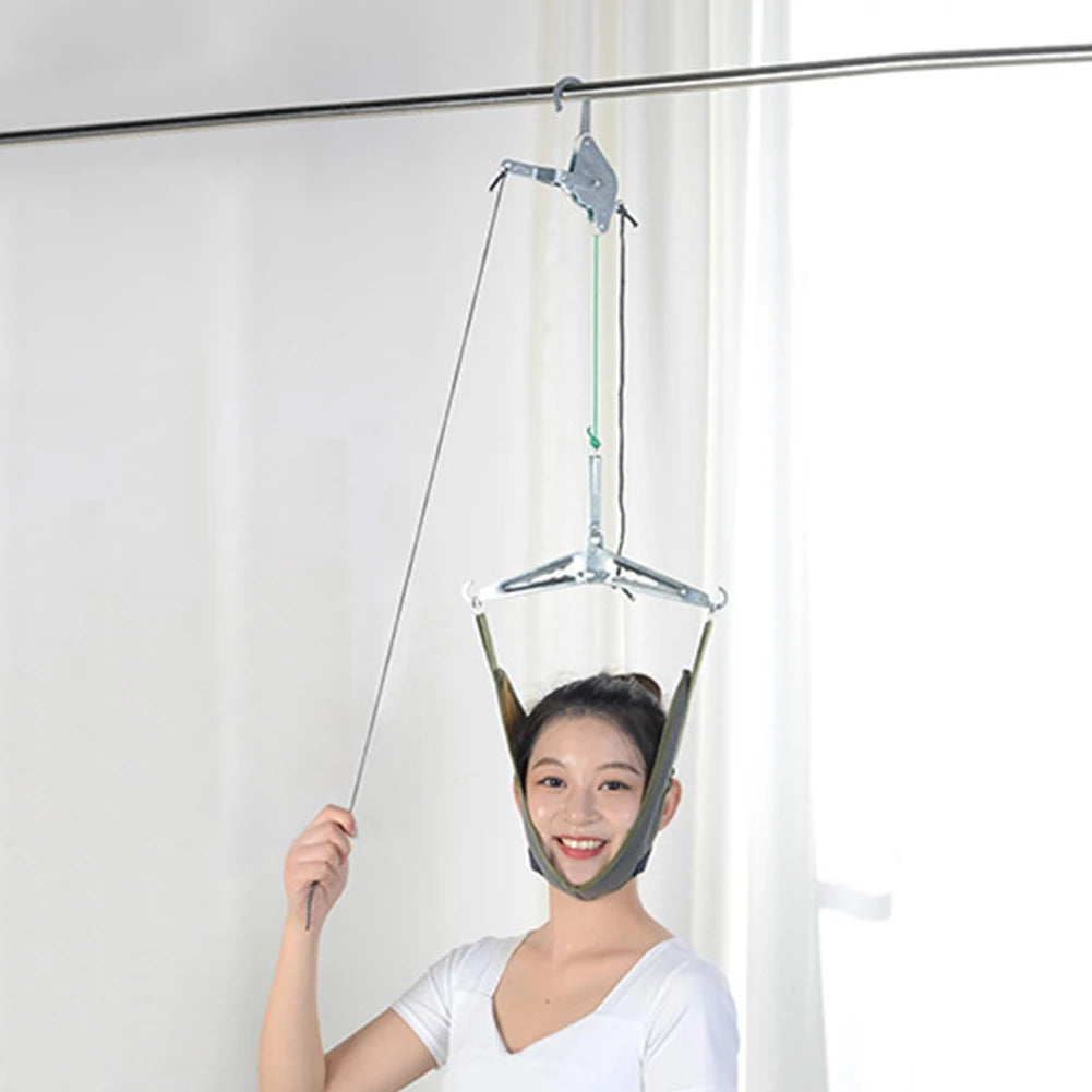 Adjustable Cervical Traction & Posture Correction Device