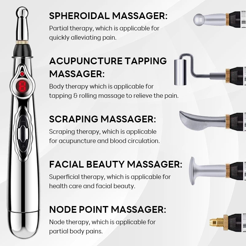 Electronic Acupuncture Pen – Meridian Massage & Pain Relief Tool