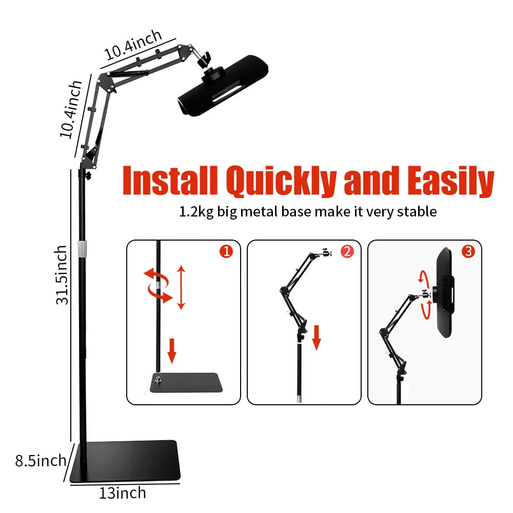 Red Light Therapy Panel – 660nm & 850nm Infrared with Stand & Timer