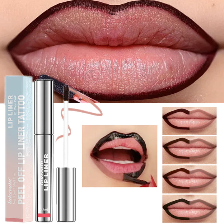 Peel-Off Lip Tint – Waterproof, Long-Lasting Matte Lip Stain