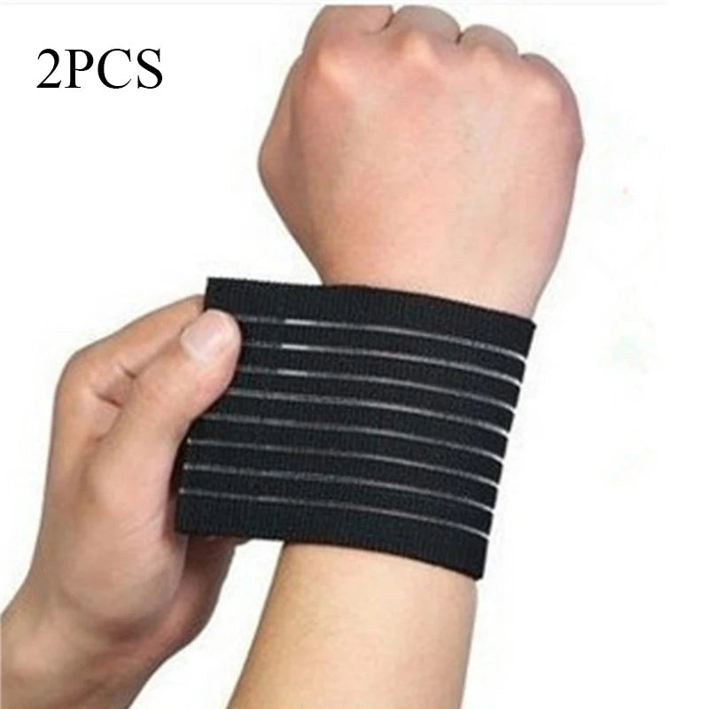 1/2 Pcs Adjustable Sports Wristband – Elastic Hand & Wrist Support Strap