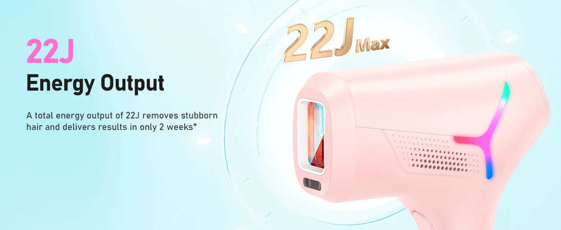 IPL Permanent Hair Removal Device – 990,000 Flashes, Painless Home Use