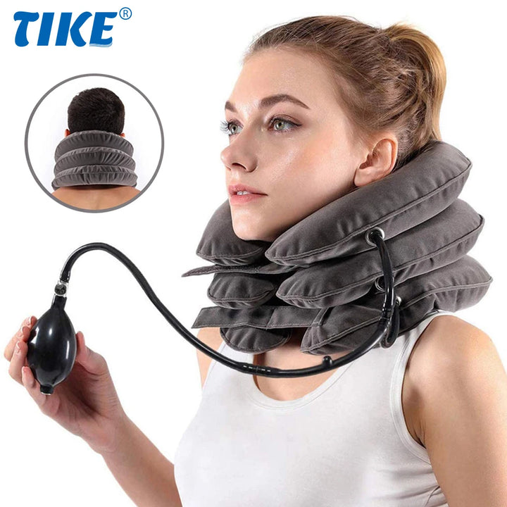 Cervical Neck Traction Device – Inflatable Collar for Pain Relief & Alignment