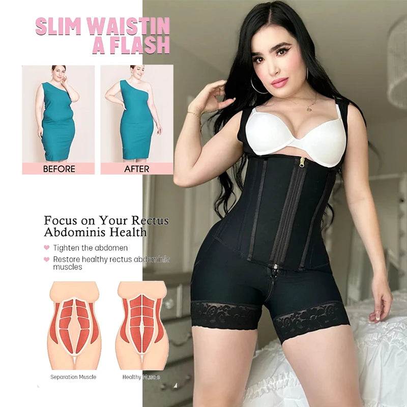 High Compression Postpartum Girdle – Body Shaper for Women