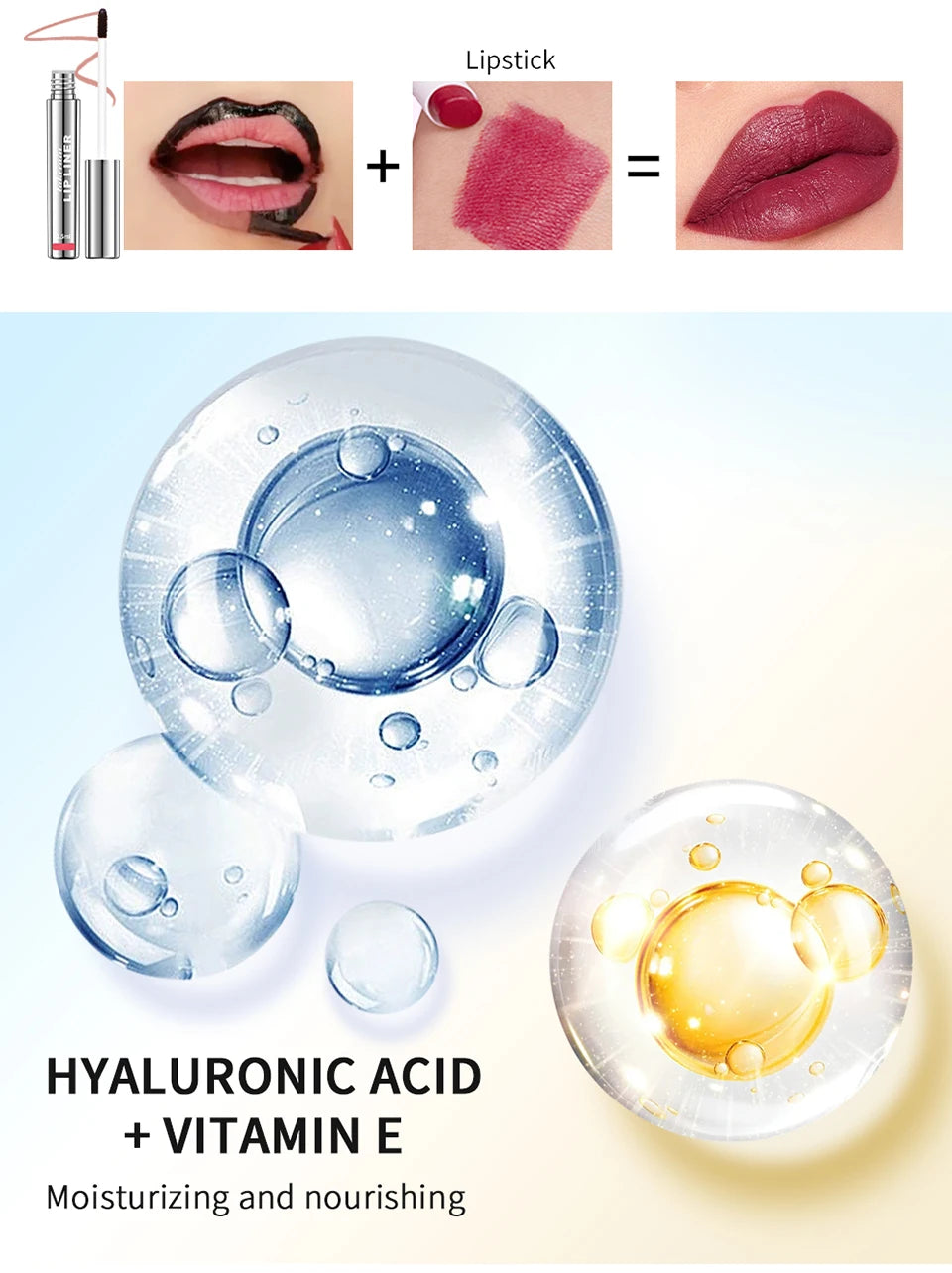 Peel-Off Lip Tint – Waterproof, Long-Lasting Matte Lip Stain